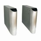 Glass Optical Turnstiles/Flap or Swing Barrier/Speed Gates with One-way Card Reading and IP65 Rating