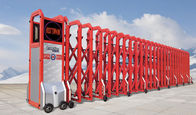 motorised Wireless Remote Control Automatic Folding Gate , Trackless Retractable Gate