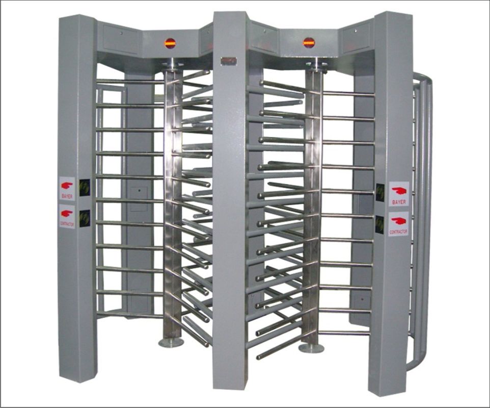 SS 304 electrical Fully Automatic Three-Wing access control tripod turnstiles