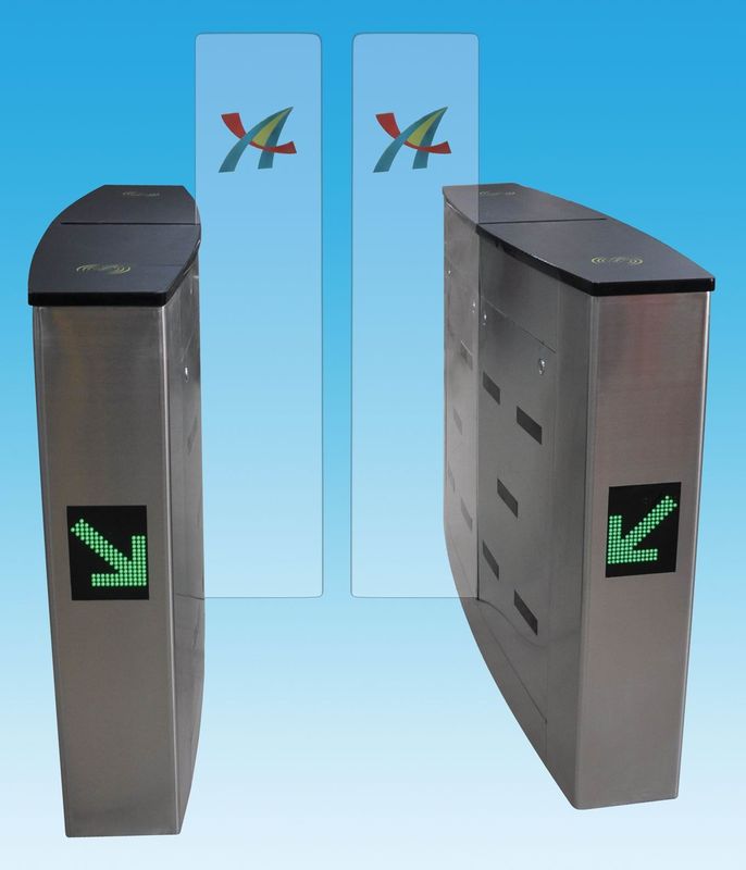 High quality optical turnstiles speed gate with self check, alarm function, auto stop