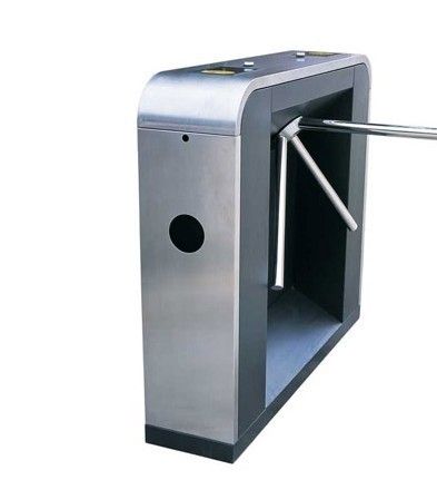 304 Grade Stainless Steel One Way / Double Way Optional Automatic Access Control Turnstile