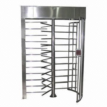 Full Height Turnstile with IP65 Rating, Made of Stainless Steel