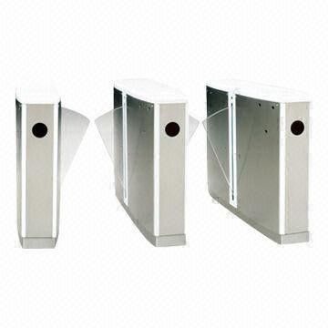 Optical Flap Turnstiles/Barriers/Speed Gates with IP65 Rating and LED Direction Indication