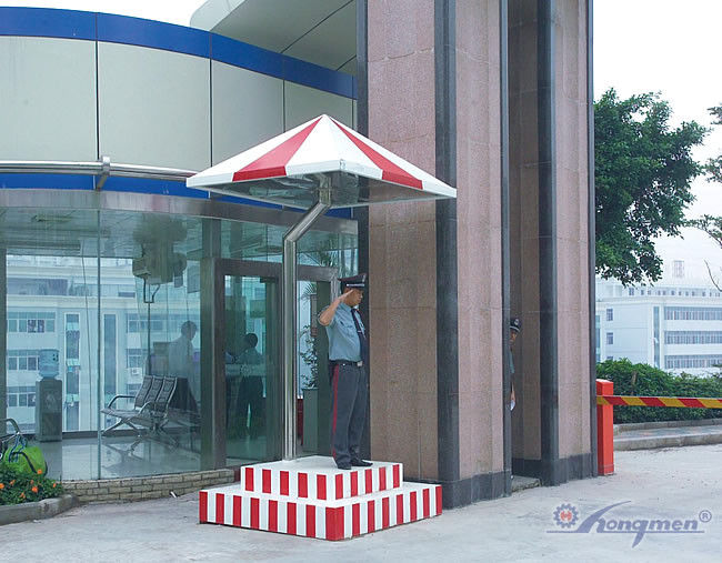 Metal Stainless Steel Residential Security Guard Booths / Shack