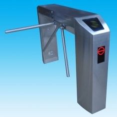 Semi-auto optical 304 stainless steel security turnstile gate for Station, port