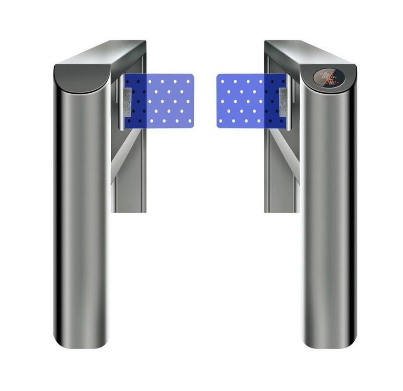 SS304 Stainless Steel Brushed optical turnstile gates Gateway Guard,Charge Management