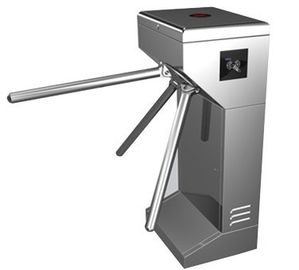 Vertical Stainless Steel Tripod Turnstile Gate For Park or Airport