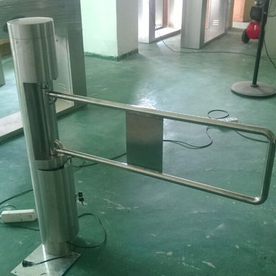 Fully atuomatic vertical Single swing barrier gate with 600mm - 900mm channel width