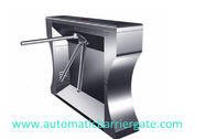 Single / Dual Direction Remote Control Stainless Tripod Turnstile For Supermarket