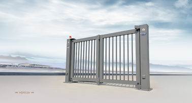 Aluminium Alloy Collapsible Bi Folding Gates With Anti-Climb Photo Cell