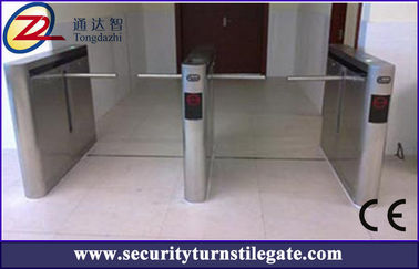 Automatic Systems Turnstiles RFID drop arm barriers with access control barcode