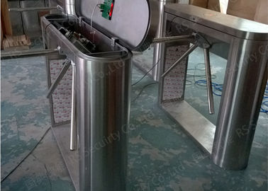 High Security IR Sensor Control Tripod Turnstiles 304 Stainless Steel Gate