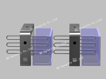Security Outdoor Full Height Turnstiles Interface Station Smart Barrier
