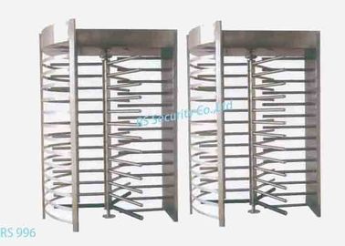 304/316 Stainless Steel Full Height Turnstiles Gate Bidirectional For School