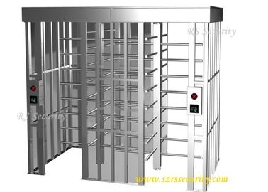 Access Full Height Turnstiles Gate Electronic Brushed With bi-directional