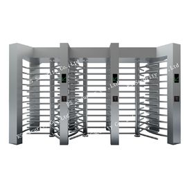 Stainless Steel Full Height Turnstile Automatic Security Tri-Channnel