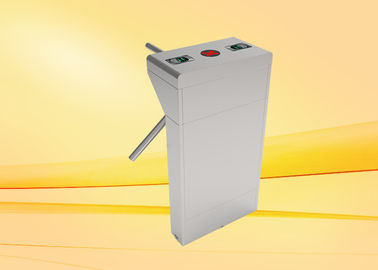 Stainless steel Tripod Turnstile , waist height turnstile for pedestrian access control