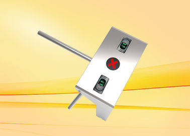 Stainless steel Tripod Turnstile , waist height turnstile for pedestrian access control