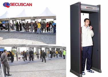 Hotel security equipment Walk Through Metal Detector Gate With remote controller