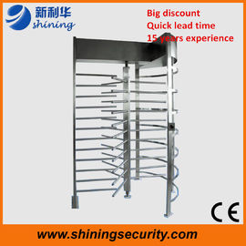 RFID access control full height turnstile barrier gate