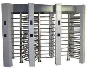 Smart Three Lane Full Height Turnstiles Building Security Entry System Custom Barrier Gate