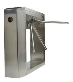 50 / 60Hz RFID Card Numeric Control Single Arm Half Height Turnstile Security Systems