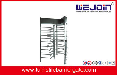 201 / 304 Stainless Steel Full Height Turnstile With Digital Transmission