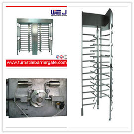 LED Display Pedestrian security gates Controlled Full Height Turnstile