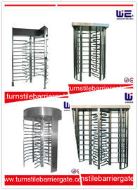 Electronic Pedestrian security Full Height Turnstile Gate for Double Way Passing in Manual release