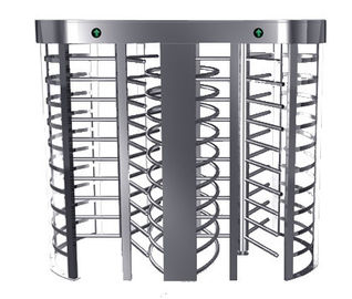 Automatic Electric Full Height Turnstile Entrance Gate With Stainless Steel Tube