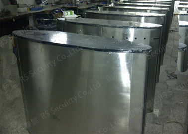 Metro High Grade  Flap Barrier Black Or White Wing Optional IR Sensor Gate