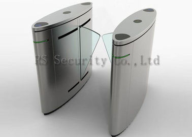 Smart Flap Barrier Arm Gate , Secuirty Roadway Pedestain Turnstile