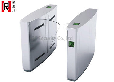 Silver Bi-direction Flap Barrier Gate With Counter Function