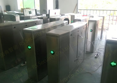Station Two Channels  Flap Barrier Gate IR Sensor  Intelligent Pedestrian System