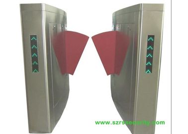 Stainless Steel Flap Barrier Gate Turnstile Smart Card Reader Control Barrier