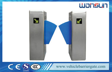 Intelligent Flap Barrier Gate / Pedestrian Turnstile Gate Waterproof