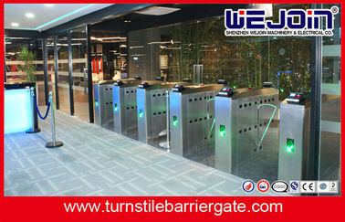 Access Control Flap Barrier Gate Anti Reversing Turnstile Gate Entry Systems