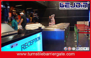 Access Control Flap Barrier Gate Anti Reversing Turnstile Gate Entry Systems