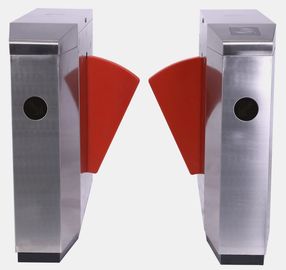 CE Approval Retractable Access Control Flap Barrier Gate