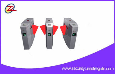 Stainless Steel Flap Automatic Barrier Gate Rfid Entrance System