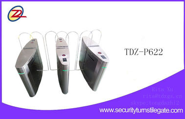 304 satinless steel LED sliding barrier for access control system