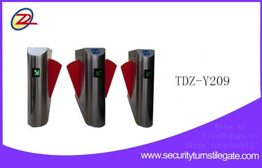 TCP / IP Automatic security flap gate barrier DC brushless motor