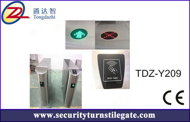 Bidirectional Flap Barrier Gate RFID Turnstile for museum , airport