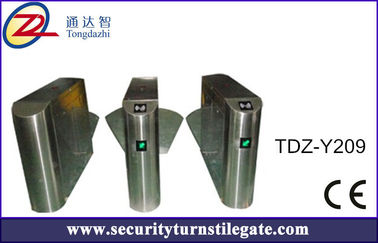 Bidirectional Flap Barrier Gate RFID Turnstile for museum , airport