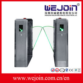 110V/220V Stainless Steel Flap barrier Gate with Anti-tailing Function For Metro Stations