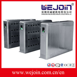 110V/220V Stainless Steel Flap barrier Gate with Anti-tailing Function For Metro Stations