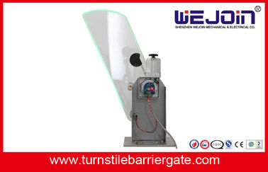 900mm Security Flap Barrier Turnstile Entry Systems Bi - direction In Aluminum Alloy