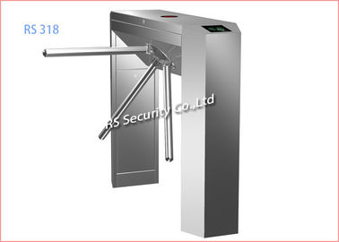 Fingerprint Security Waist Height Turnstile Attendance Railway Station Barrier