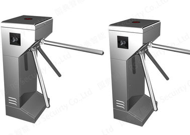 High Security Low Noise Waist Height Turnstile With 304 Stainless Steel Material