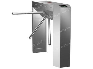 Mechanical IR Sensor Waist Height Tripod Turnstile Access Automatic Gate